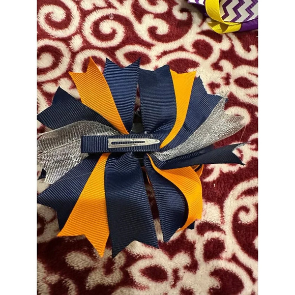 6 FOR $15 New broncos hair bow accessory - Picture 2 of 2